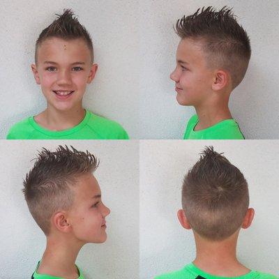 Faux hawk