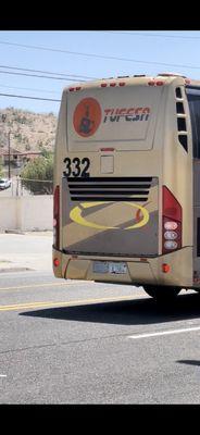 NO...do not use. In Kingman AZ this bus driver was driving reckless with no regard to passenger or public safety.