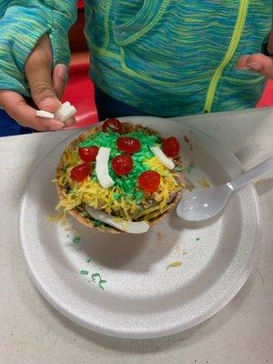 "Taco" Ice Cream Bowl Contest WINNER