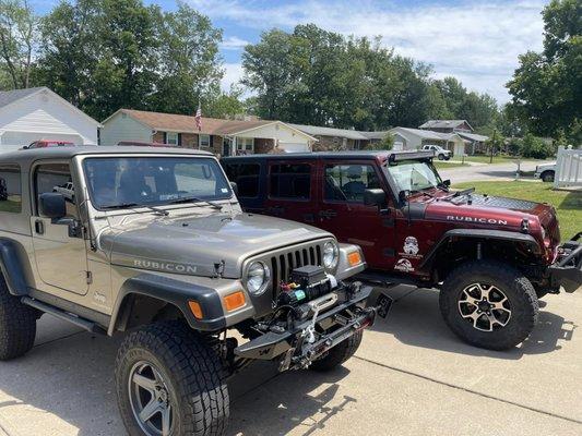 Blue Beast Jeep