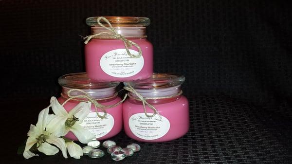 100% all natural soy candles