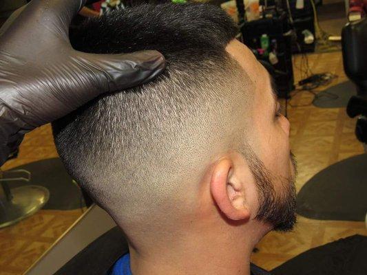 High bold fade!