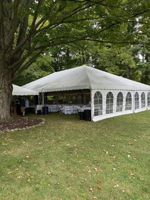 Outside View Frame Tent