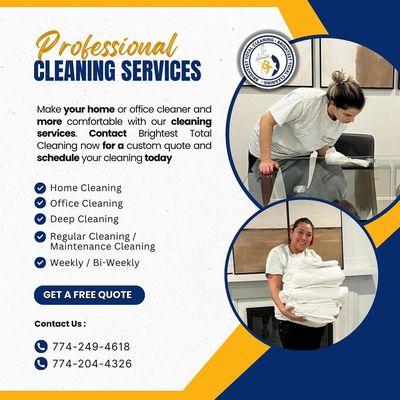 Brightest total cleaning services