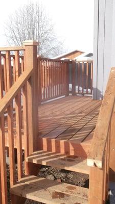 Roger Sedillo's Deck After - note, this deck took 2 business days to complete