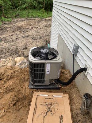 Bryant air conditioner installation