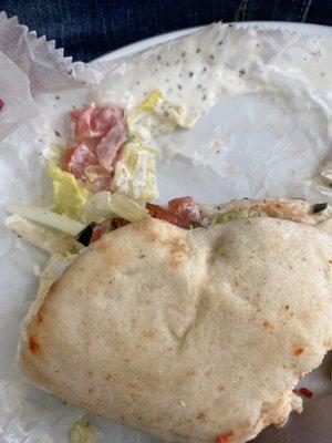 Chicken Pita Sandwich 8/12/22