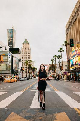 Walk of fame photo session