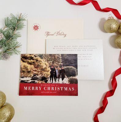 Custom Holiday Cards