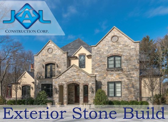 Exterior Stone Build