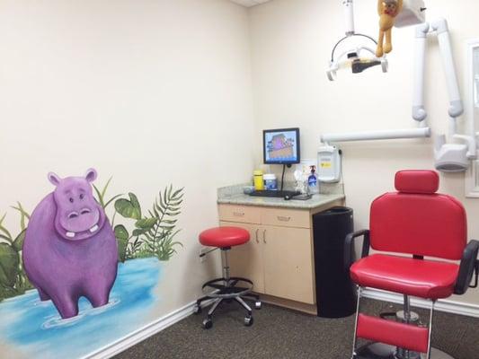 Kid friendly processing rooms