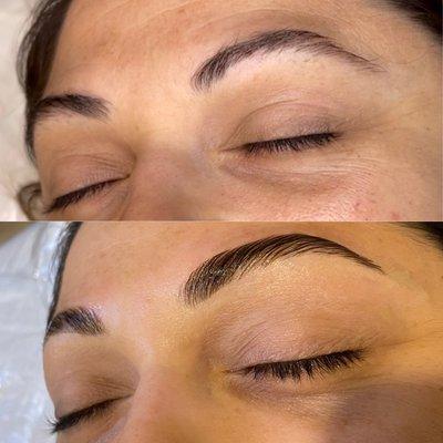 Eyebrow Lamination & tint