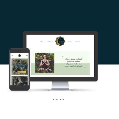 Thousand Petals Yoga Branding & Web Design Package