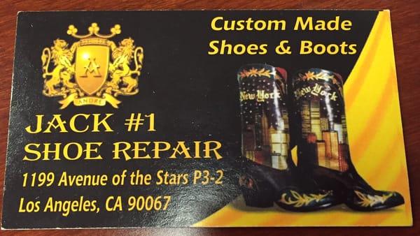 Jack 1 Custom Shoes & Repair