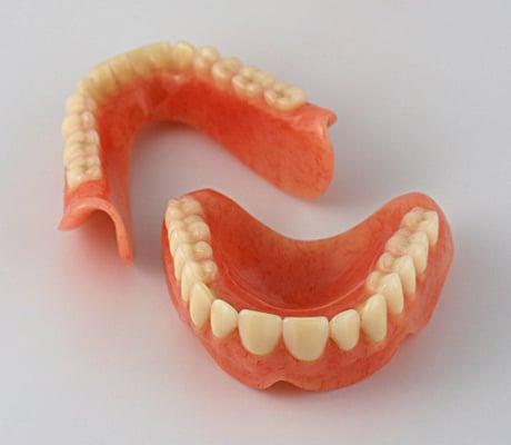 FULL SET OF DENTURES