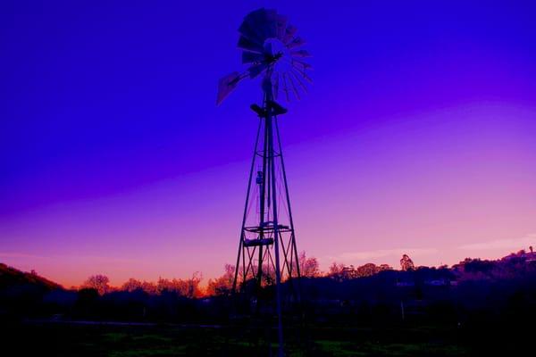 Old Windmill Water Pump. This was the modern way
 to get water in the kitchen!