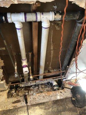 Plumbing repairs