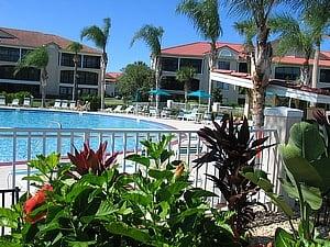 Bouchelle Island CSA Master Association Clubhouse Pool in New Smyrna Beach, Florida