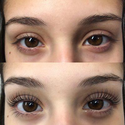 Eyelash lift