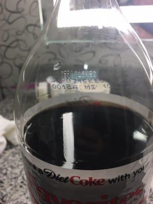 Bought a Diet Coke 2L expired in SEPTEMBER, 2015. TEN MONTHS outdated!  Double fail here! Coke also!