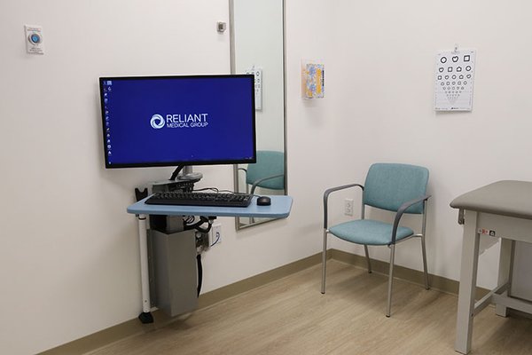 Pediatrics exam room