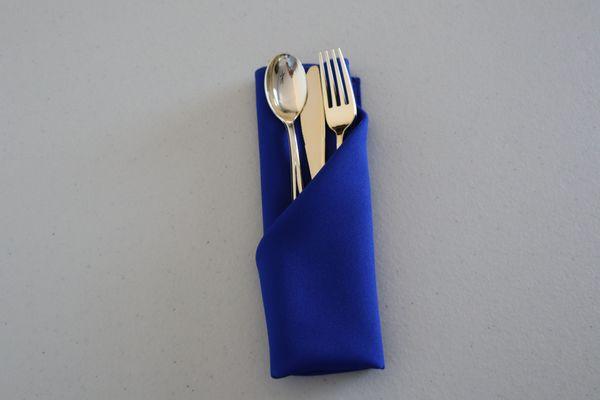 Napkins and utensils rental