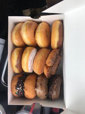 Doz sml assorted donuts