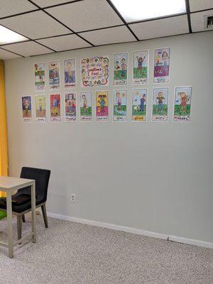 Play therapy room.