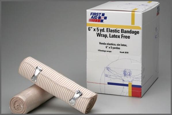 We sell bandage wrap for injuries.