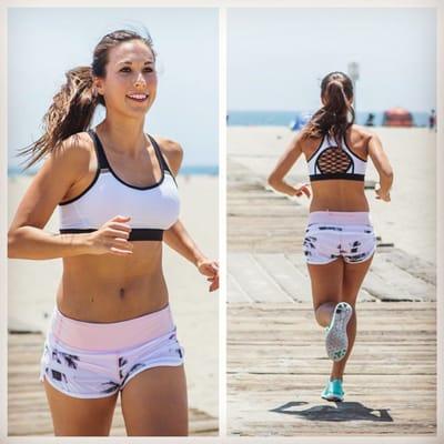 Photo shoot at Santa Monica Beach for Lululemon's new summer product and gear!