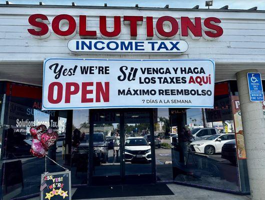 Solutions Income Tax