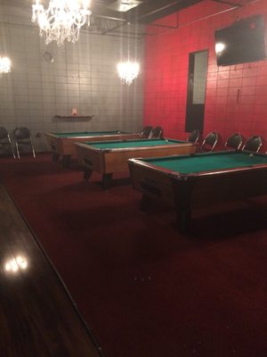 3 brand new pool tables