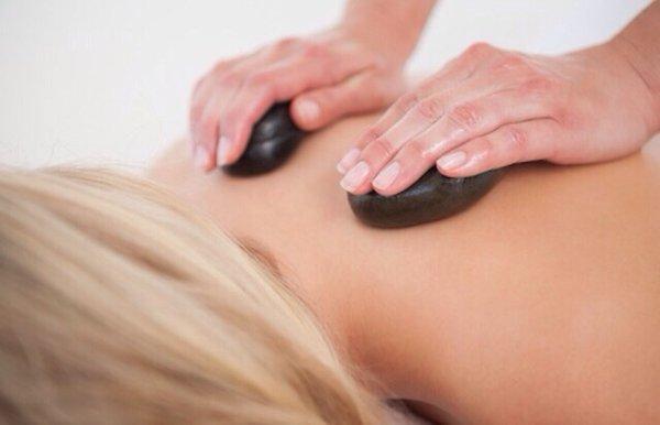 Hot stone massage