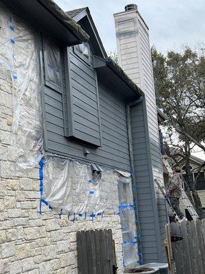 Exterior painting