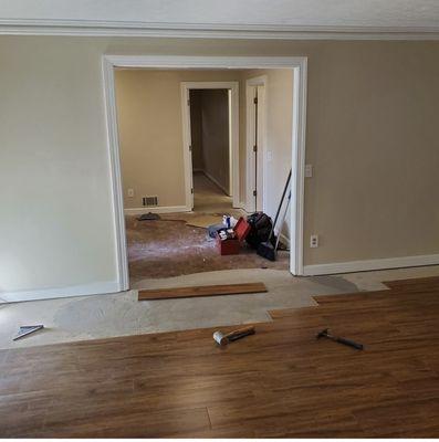 Living room,LVT