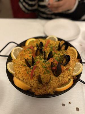 Seafood Paella for two