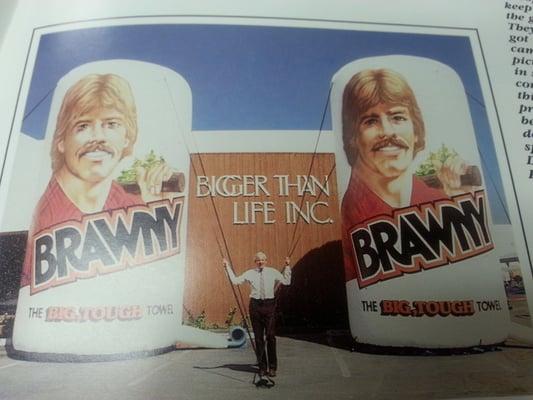 Make YOUR brand Bigger Than Life like Brawny has!!