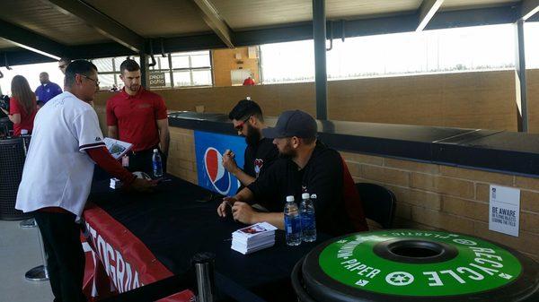 Robbie Ray and Jake Barrett