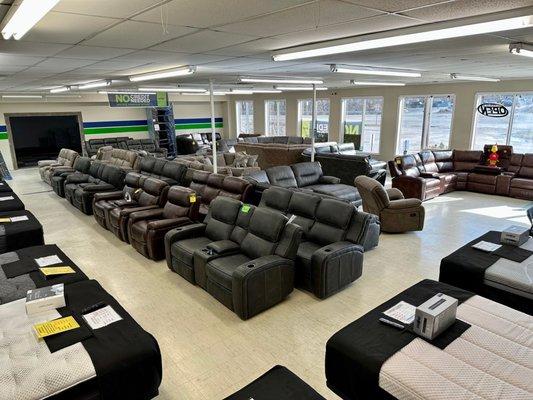 Brand New Furniture & Mattresses/ Adjustable Bases at Clearance Center Prices. Our Inventory does move Fast. Stop In Today!