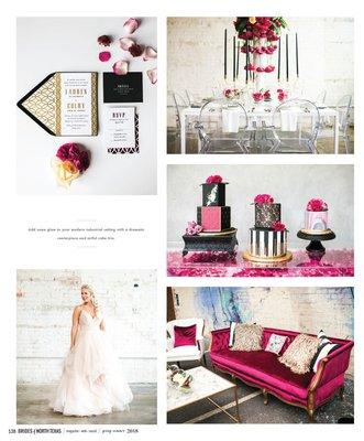 Cake trios and bold statements