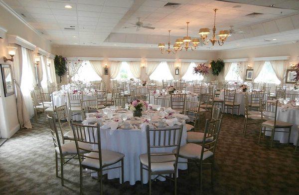 Golf View Room - Wedding  Setup