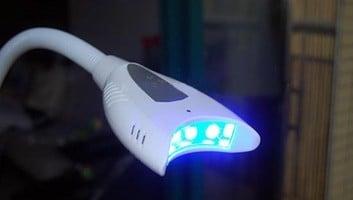 Our UV LED Light - pain-free and minimal sensitivity - free take-home kits included!