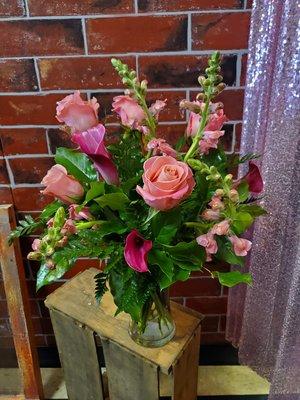 Roses, Callas and Snapdragons!