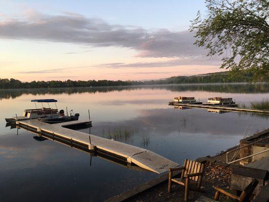 Boat launch and boat use for camp participants