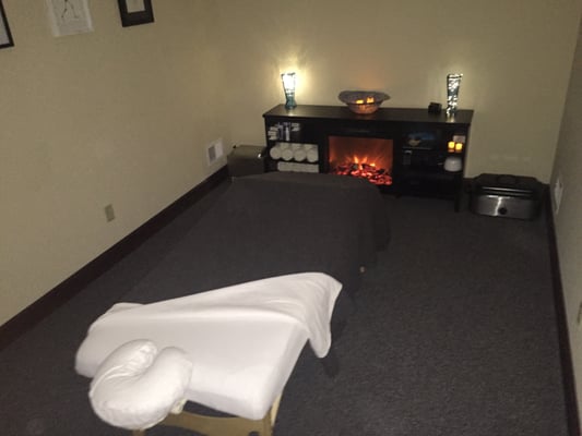 Treatment room 2. Incredibly cozy and therapeutic.