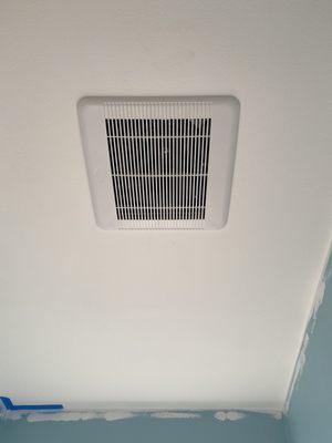 The ceiling exhaust fan