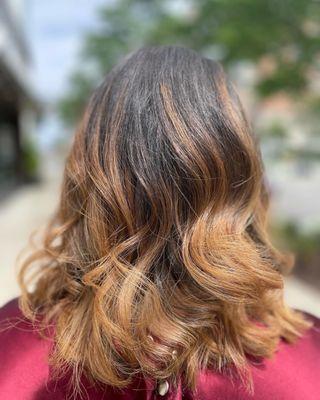 Balayage done by Julia Carranza