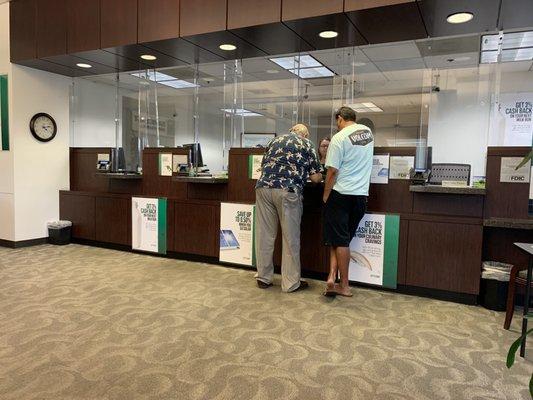 Very Slow Service , only one Teller!!