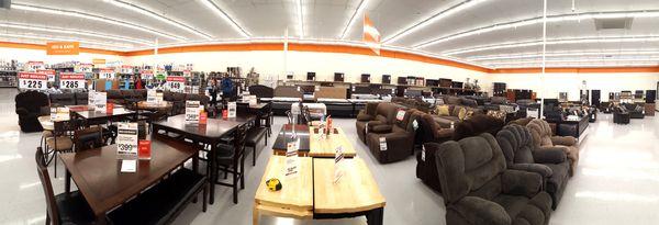 HUGE furniture department