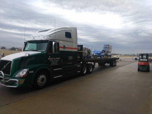 Moving the Airport Equipment